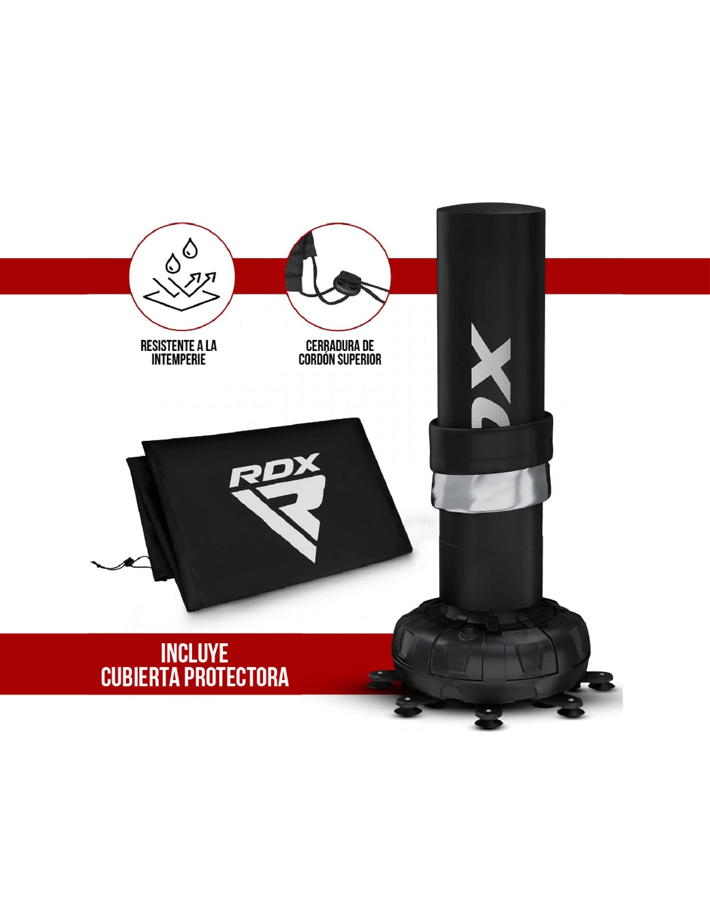 COSTAL DE PISO RDX SPORTS F6 ROJO