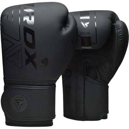 GUANTES DE BOX KIDS F6 NEGROS