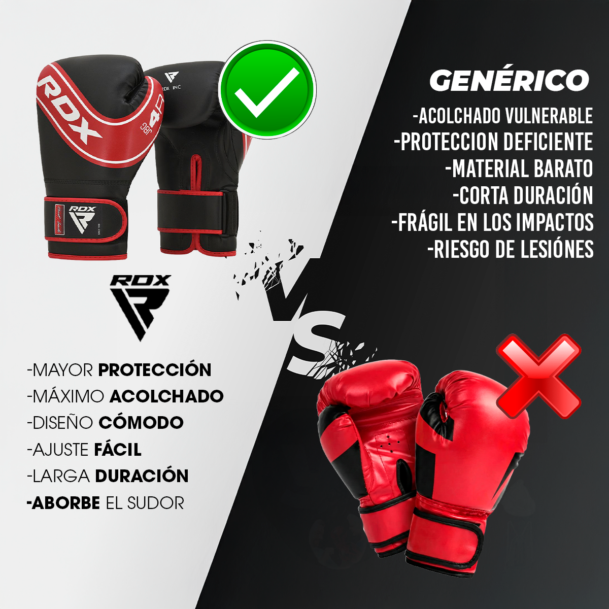GUANTES DE BOX KIDS ROSAS