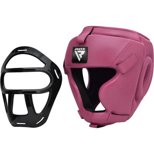 CARETA PROTECTORA CON REJILLA T1 ROSA