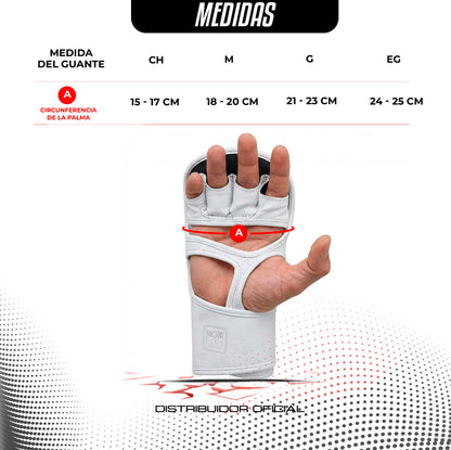 Guantes Mma T15 Nero De Rdx Sparring Emtrenamiento Muay Thai