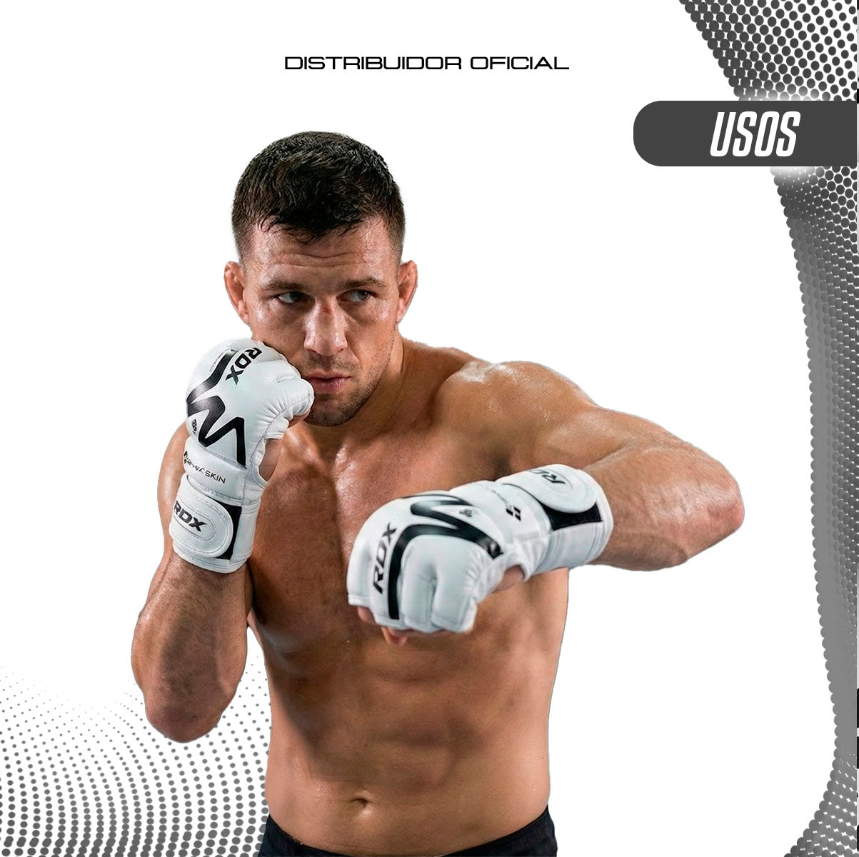 Guantes Mma T15 Nero De Rdx Sparring Emtrenamiento Muay Thai