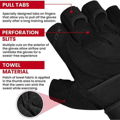 GUANTES FITNESS CON CORREA